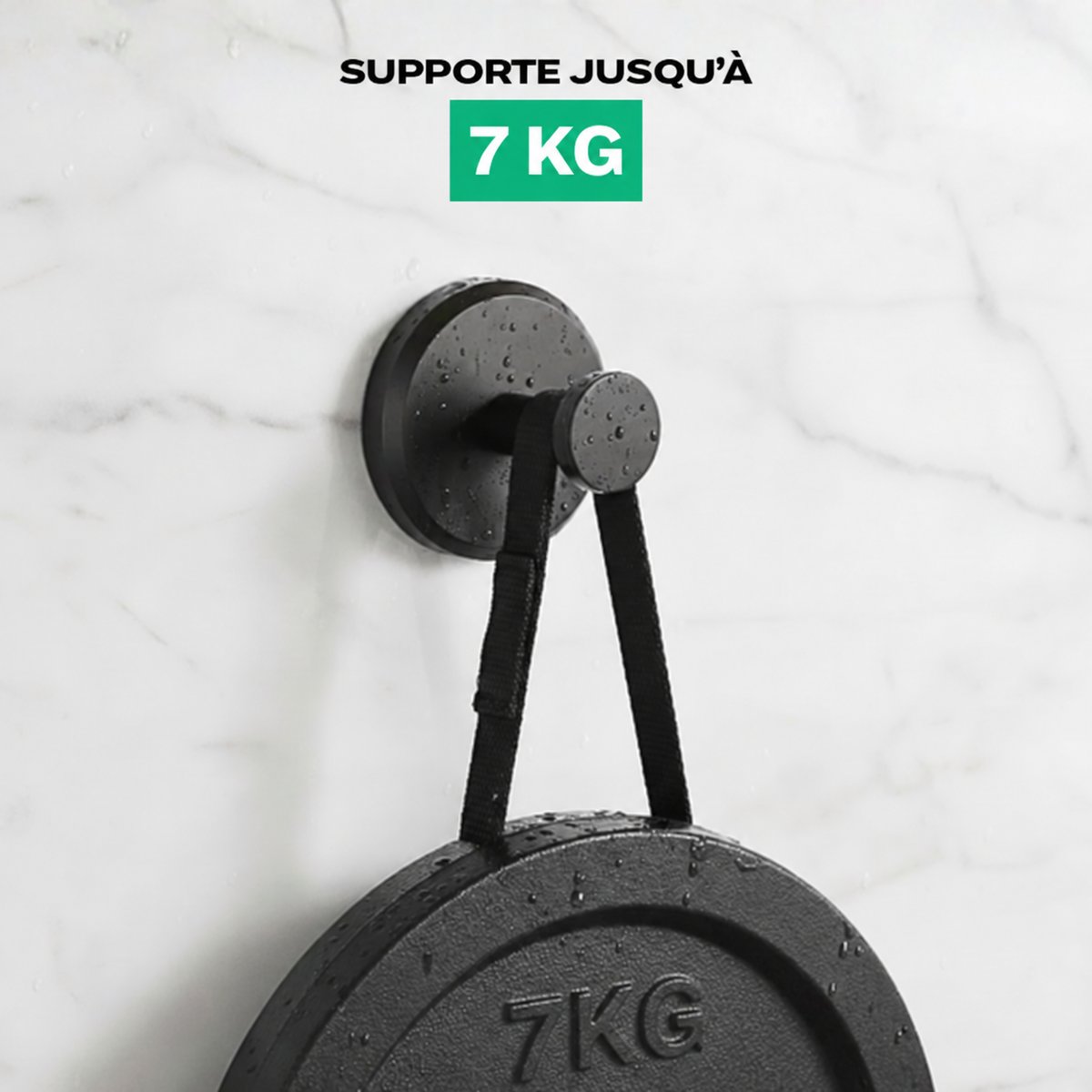 Support ventouse