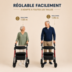 Déambulateur Rollator 4 roues