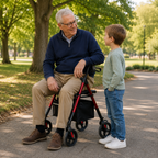 Déambulateur Rollator 4 roues